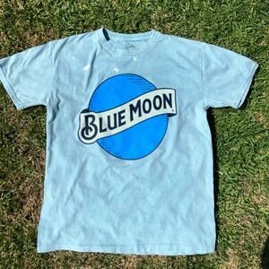 BLUE MOON BEER T-SHIRT SIZE MEDIUM